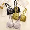 Женское нижнее белье Тонкая коллекция Бюстгальтер Дышащий без косточек Регулируемый топ Поддержка Сексуальный пуш-ап бюстгальтер