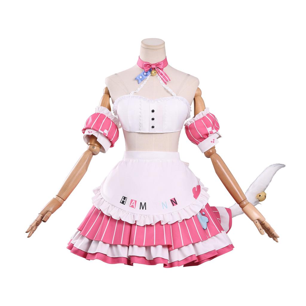 Костюм cos Azur lane Харман вкусная волшебная горничная косплей игра аниме костюм