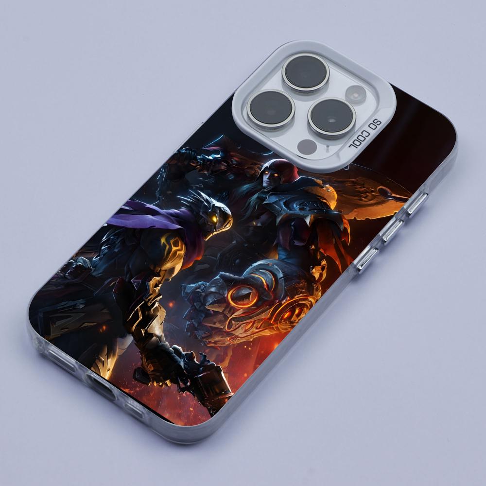 Game Darksiders Mobile Phone Case for iPhone 17 16 15 14 13 12 11 X XR XS 8 7 Air Pro Max Plus White Translucent Colorful Cover