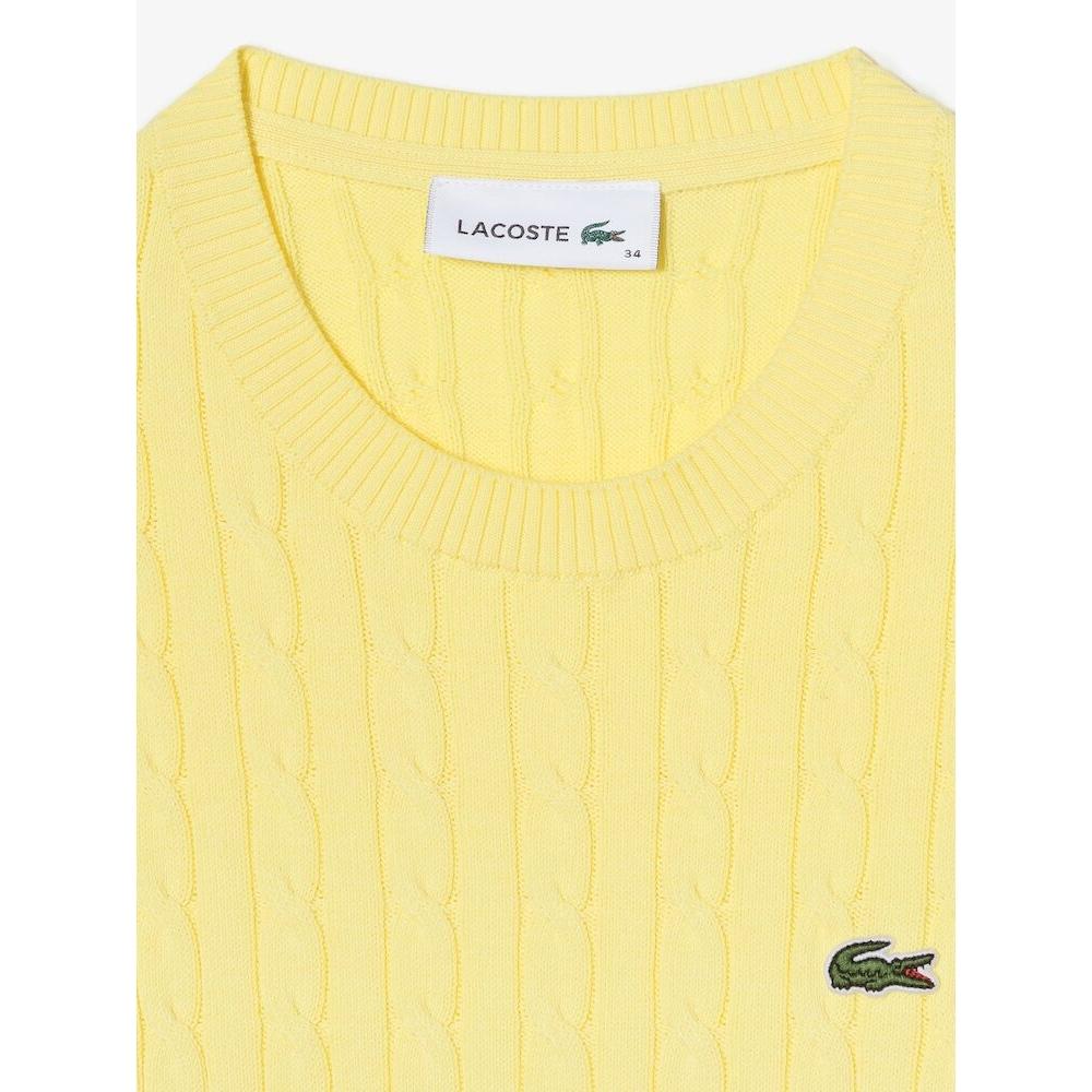 Lacoste Женский S-образный вырез с коротким рукавом и круглым вырезом Af480e 54g 107 q2nAf480e 54g107