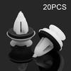 Door Panel Car Interior Clips For BMW E36 E38 E39 E46 X5 M3 M5 Z3 White 20Pcs