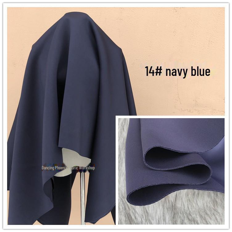 320 г утолщенного шелкового хлопкового трикотажного полотна для эластичного силуэта