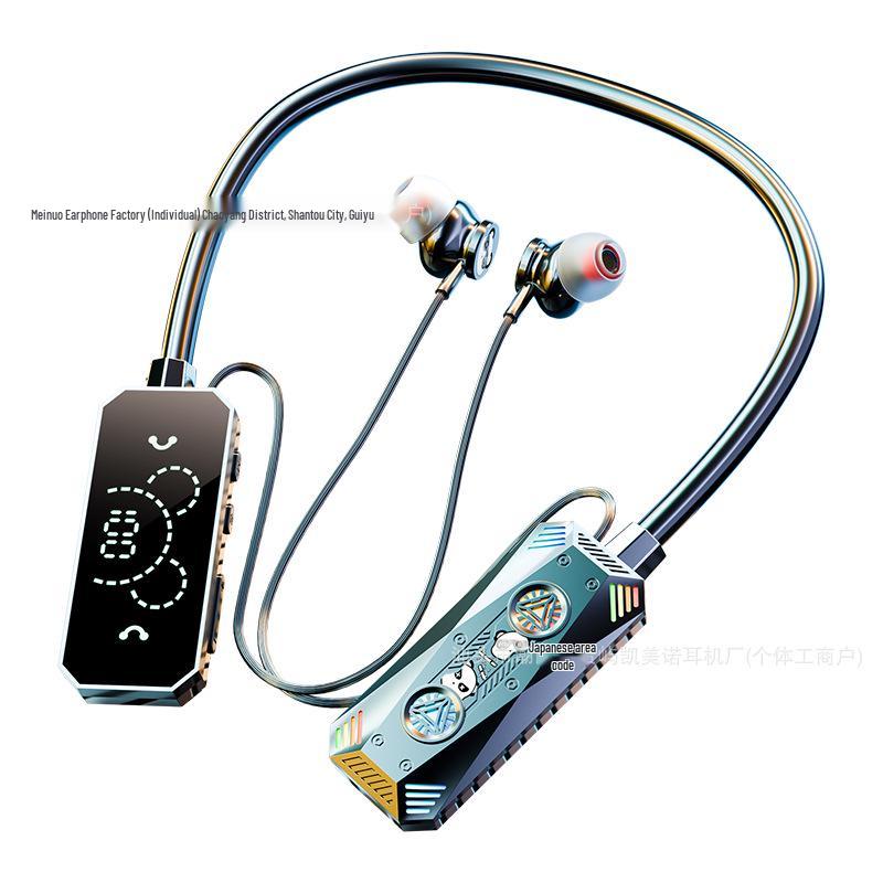 Sports Bluetooth Earphones with Ultra-long Battery Life and Neckband Design