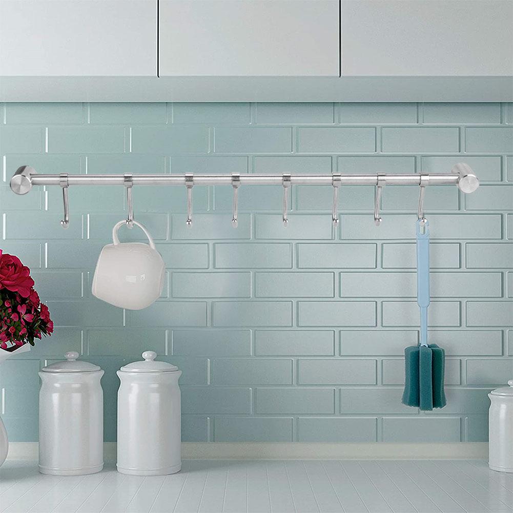 Настенный крючок из нержавеющей стали для вешалки для пальто, халата, полотенца, шляпы, вешалка для одежды для кухни, ванной комнаты