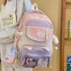 A Large-capacity Schoolbag for Junior High School Students and A Backpack for Senior High School Students