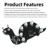 7 LEDs LED Shell Flow Light Kit Educational Electronic Soldering Kit  For Beginners