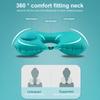 Подушка для шеи Водонепроницаемая встроенная помпа для снятия усталости На открытом воздухе Путешествие в автомобиле Самолет Надувная подушка для шеи для ежедневного использования