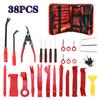 Hand Pry Disassembly Tool Set Interior Door Clip Panel Trim Dashboard Removal Kit Auto Car Opening Repair Tool Key Wrench Set