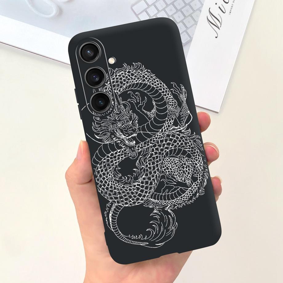 Для Samsung Galaxy A15 4G Чехол Роскошный Противоударный Задняя Крышка На Funda Samsung A15 A155F Capas Крутой Стиль Милый Мультяшный Принт Чехлы