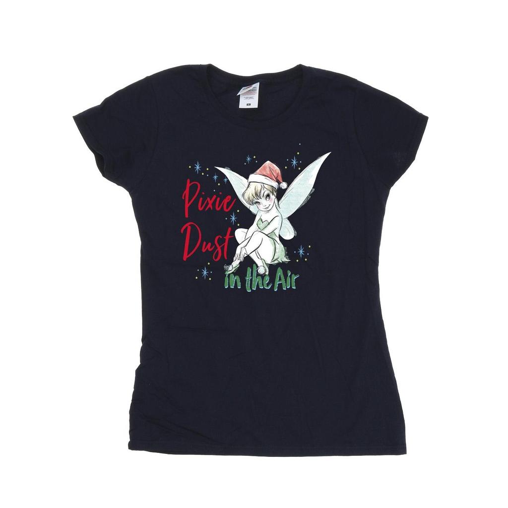 Disney Womens/Ladies Tinker Bell Pixie Dust Cotton T-Shirt