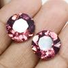 Padparadscha Sapphire Natural 16 Ct Round Pair Certified Beautiful Gemstone