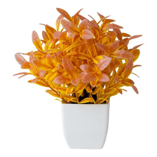 Привлекательные зеленые мини-орнаменты тонкой работы бонсай