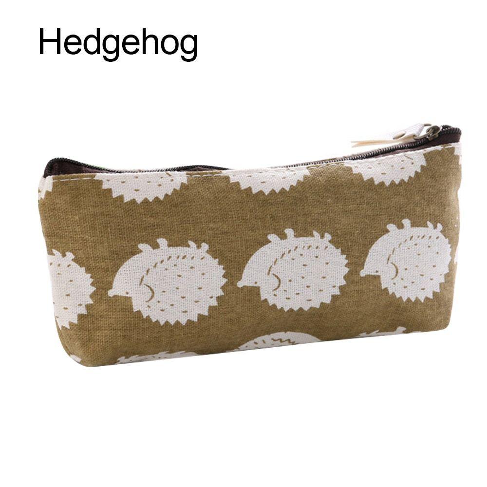 Multi-function Pencil Box Canvas Pencil Case High Quality Cosmetics Case