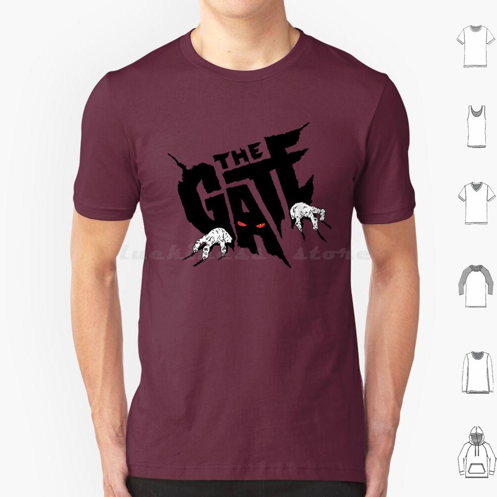 The Gate T Shirt Cotton Men Women DIY Print The Gate Eighties Eighties Movie Et Spielberg 80s Horror Scary Practical Effects