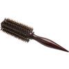 Curly Hair Comb Brush Radial Brush Wood Handle Bristle Anti-static Hairdressing