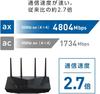 ASUS WiFi Wireless Router Compatible with Latest Standard WiFi6 V6 Virtual Equipped with WAN Aggregation Connection of Up To 4LDK with Function