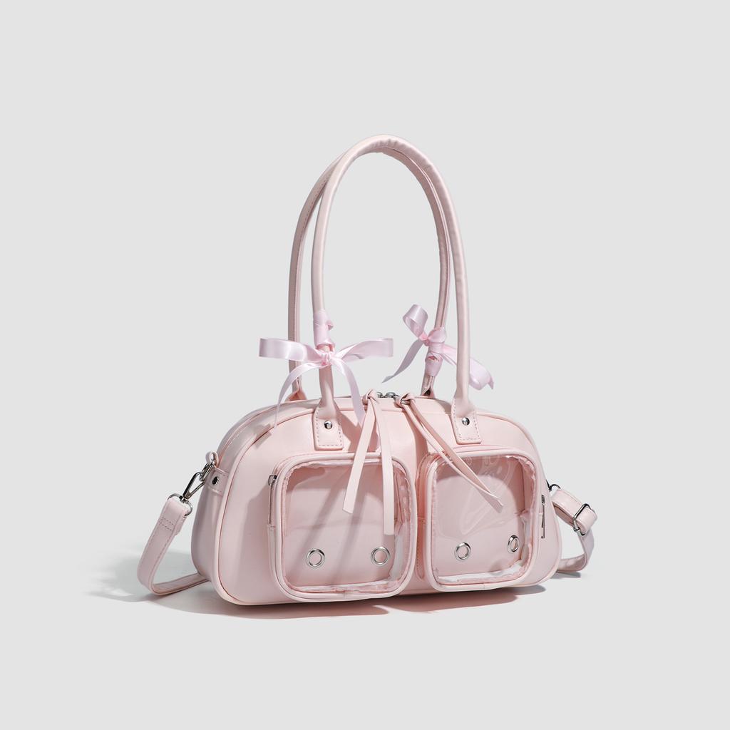 Сумка-подушка Spring Bow, сумка на одно плечо, сумка через подмышку, сумка для бега на работу