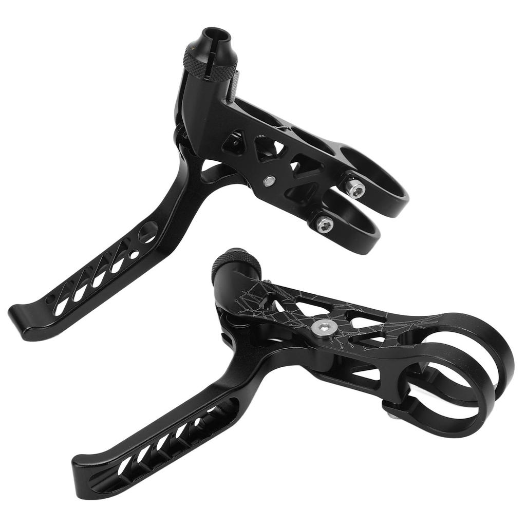 MEIJUN 1 пара тормозных ручек для велосипеда из алюминиевого сплава, велосипедные тормозные ручки для Brompton 3sixty, горного велосипеда, черные