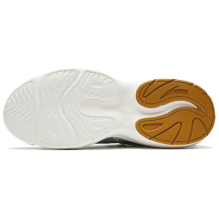 Anta Мужские ретро-кроссовки Xingfeng Chunky Dad Shoes Серый Белый 912438805-7