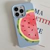 Ins летний арбуз подходит для чехла для мобильного телефона Apple iPhone17/16 14 жидкий клейкий рис 13 свежий 12 мягкий 15