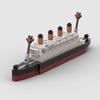 117 ДЕТАЛЕЙ MOC Модель RMS Titanic Строительные Блоки Корабль 3D Кирпичики Лодка Джек Роуз История Любви Мое Сердце Будет Биться Дальше Подарок на День Святого Валентина