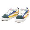 Vans Knu Skool Удобные Модные Низкие Кеды для Скейтбординга Унисекс Желтый Зеленый Синий VN0009QCBMI