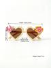 2026 Novelty Bubble Square Sunglasses for Kids Rhinestone Studded Fun Party Eyewear Perfect for Birthday Gifts & Props KJ276