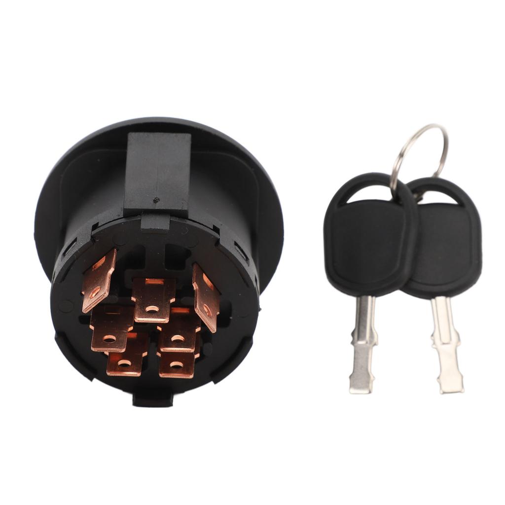 Выключатель зажигания 7251741 Выключатель стартера зажигания с 2 ключами Замена для для Газонокосилка-трактор Cub Cadet