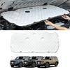 Звукоизоляционный коврик TELLIKA для Land Cruiser серии 250 Двигатель Шум двигателя Пористая звукопоглощающая губка Изолирующий Без формовки Легкие аксессуары (LC250) Капюшон,