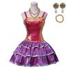 Barbie Life In The Dreamhouse Barbie Cosplay Costume With Satin And Cotton Fabric For Anime Fans