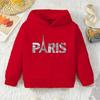 Casual long-sleeved hoodies for boys and girls—an ideal choice for sports and outdoor activities during autumn and winter.