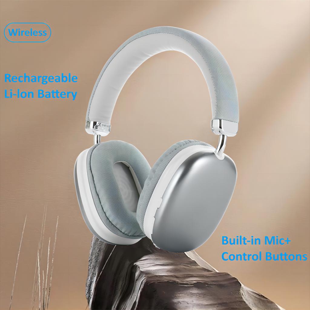 Foldable Wireless Bluetooth Gaming Headphones 3D Stereo Headset Headset Noise Reduction Gaming Earphones with Mic