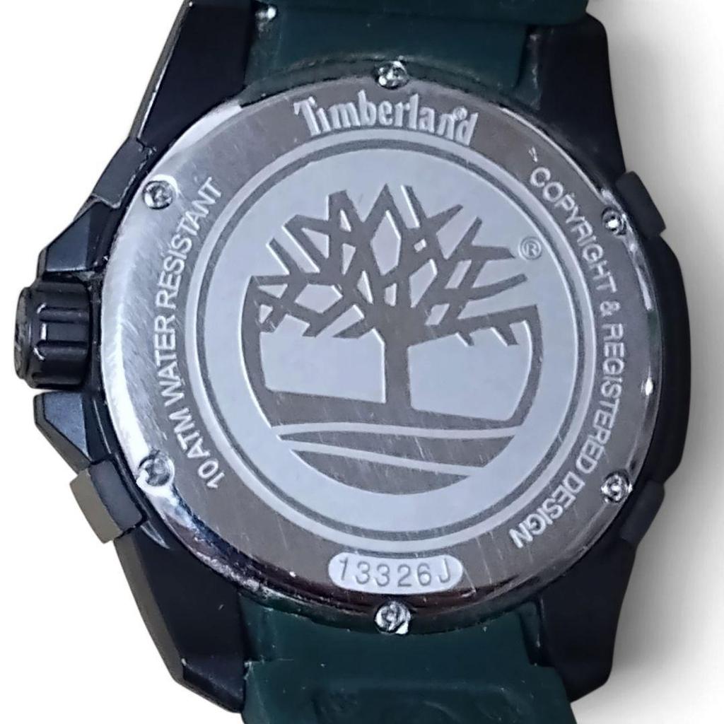 Used Timberland Men's Watch Analog Date Quartz Green