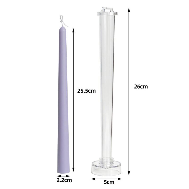 Форма для свечей своими руками. Свеча с большой и маленькой головкой. Длинный стержень. Форма для ароматерапевтических свечей.