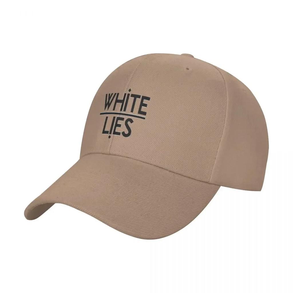 White Lies Quotes Baseball Cap Thermal Visor Sun Hat For Children Sunhat hard hat Women's Golf Wear Men's