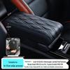 Подушка на подлокотник автомобиля из пены с эффектом памяти - Регулируемая высота, Универсальная посадка, Удлиненная и расширенная.