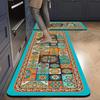 Diatom Mud Kitchen Floor Mats - Oil-Proof, Anti-Fouling, Washable, Cuttable, and Dirt-Resistant