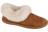 Cozy Campfire - Winter Nights, Womens Brown Slippers