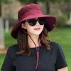Men's Summer Sun Hat Outdoor Fishing Hiking Sunscreen Hat Sun Cap Fisherman Hat UV Protection Breathable Hat