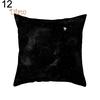FS Black and White Geometric Throw Pillow Case Square Cushion Cover Soft Waist Rest Accessories