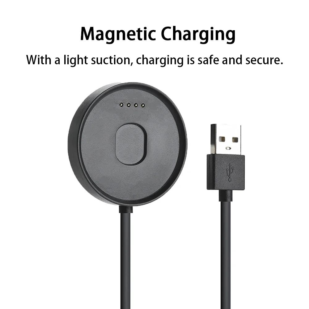 Адаптер кабеля зарядного устройства для умных часов Ticwatch E2 / S2 USB магнитная адсорбция портативная док-станция для быстрой зарядки