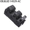 Driver Position Glass Control Switches 8L8Z14529AA for 2008-2012 Pickup Window Service, 12V Interior Panel Structure, ABS Housing, and Daily Repair