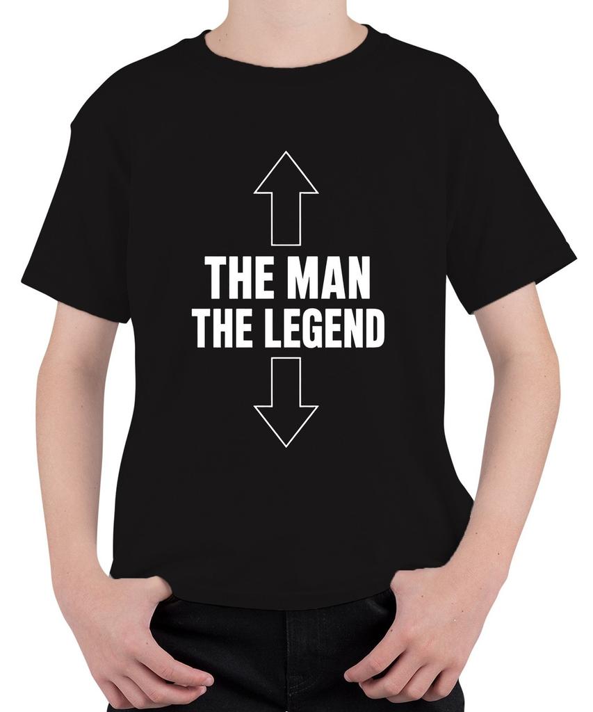 The Man The Legend Arrows Funny Gift Birthday Man Unisex Kids T-Shirt