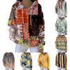Women's Fall And Winter Printed Pullover Hooded Sweatshirt Long Sleeve Fashion Sweatshirt