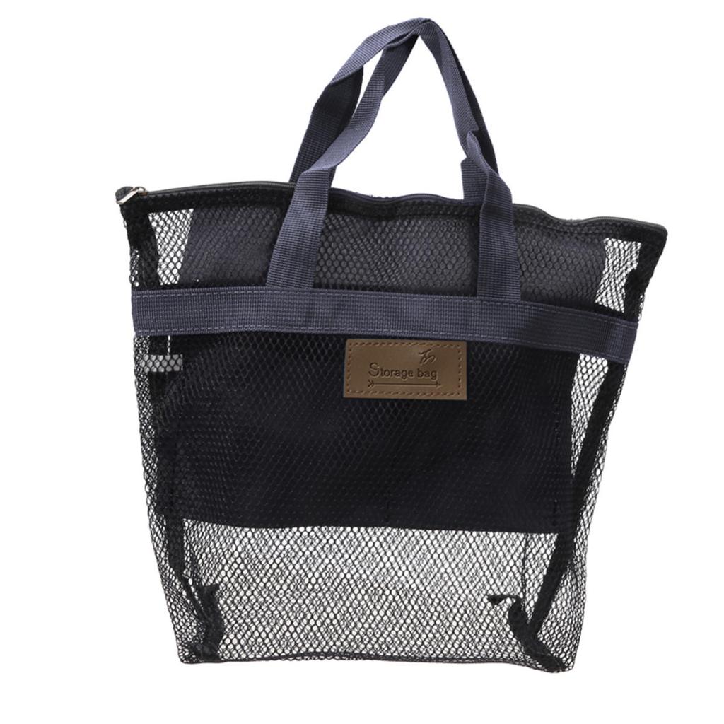 Сетчатая сумка для хранения в душе, косметичка, портативный дорожный набор для мытья, многоразовая косметичка, органайзер для душа для ванной комнаты, общежития, пляжа, кемпинга