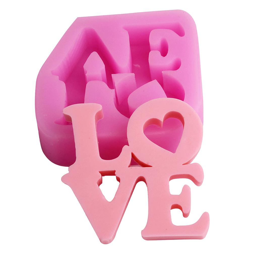 Формы для помадки в форме любви ко Дню святого Валентина своими руками, прочные антипригарные формы для кондитерских изделий, для сахарного пудинга
