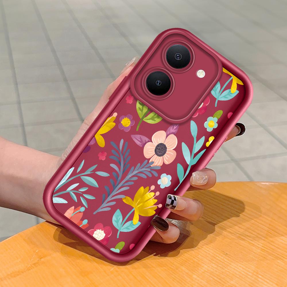 Мягкий силиконовый квадратный чехол с рисунком лестницы для телефона, полное покрытие, противоударный защитный резиновый чехол для камеры для Vivo