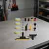 Набор аксессуаров для пароочистителей Karcher SC1 SC2 SC3 SC4 SC5 с системой EasyFix Включает щетки, уплотнения и насадки из микрофибры
