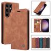 Ультратонкий кожаный чехол-книжка для Samsung Galaxy S26 S25 S24 S23 FE S22 Ultra S21 S20 Plus Note 20 5G Бизнес-кошелек Чехол для телефона