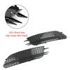 2PCS Front Fog Light Cover Bezel Grille Grill Fit A6 4G C7 2012-2015